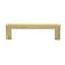 Gliderite Hardware 3-3/4 in. Center to Center Solid Square Bar Pull Satin Gold 21683-96-SG-1 - alternate 1
